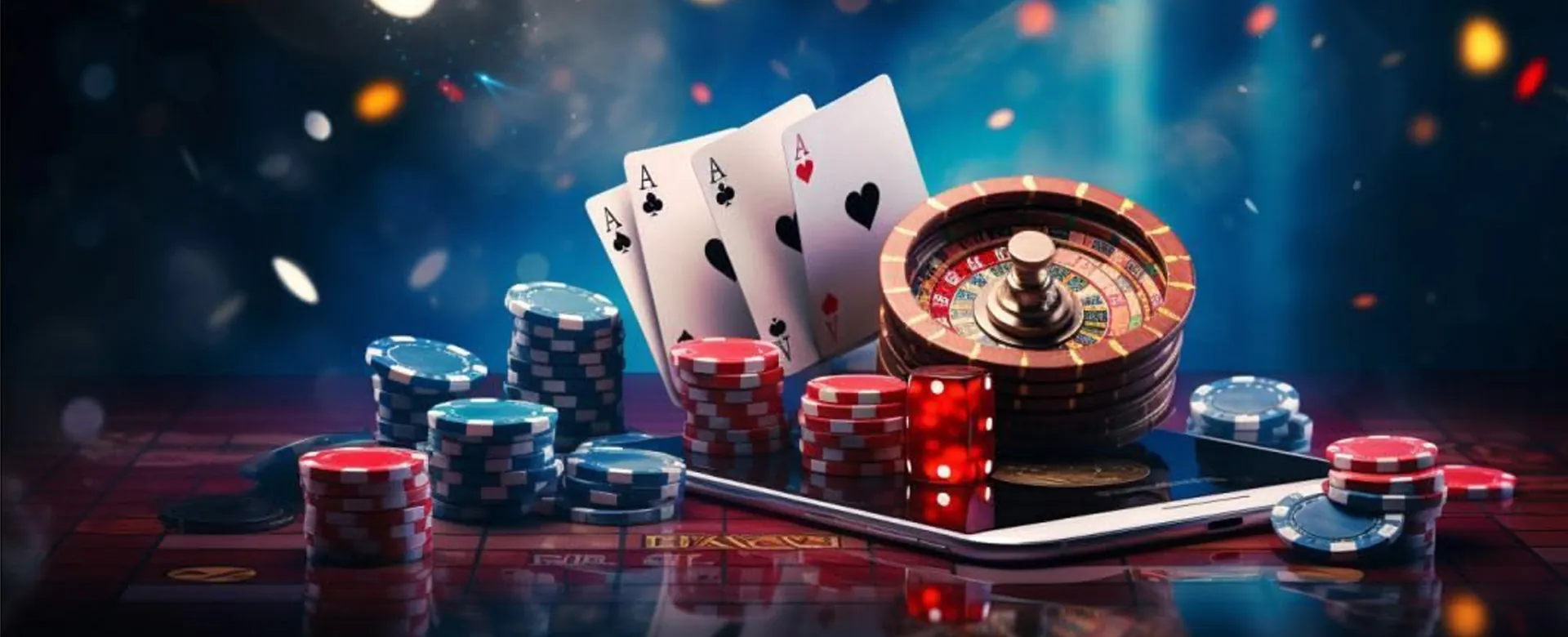 Dynamic gaming background for YY777 Online Casino